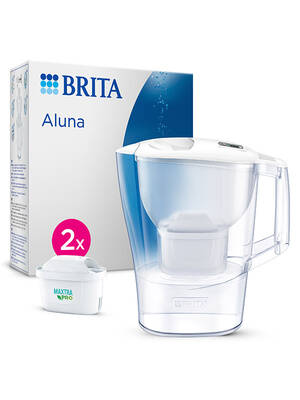 BRITA Aluna Cool 2 Filtreli Su Arıtma Sürahisi – Beyaz (2,4 L)