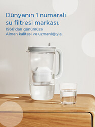 BRITA Cam Filtreli Su Arıtma Sürahisi – Açık Mavi (2,5 L) - Thumbnail