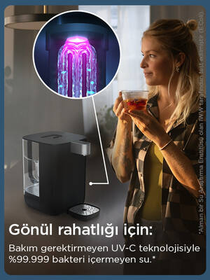 BRITA CUBE Tezgah Üstü Su Arıtma Cihazı – Siyah (4,0 L)