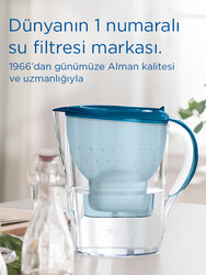 Brita Marella XL 1x Maxtra Pro All-in-1 Filtreli Su Arıtma Sürahisi - Mavi 3,5 lt - Thumbnail