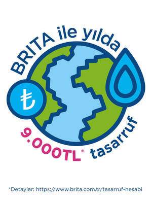 BRITA Marella XL 3x Maxtra Pro All-in-1 Filtreli Su Arıtma Sürahisi - Mavi 3,5 lt
