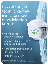 BRITA MAXTRA PRO ALL-IN-1 Yedek Su Arıtma Filtresi, 3’lü - Thumbnail