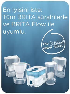 BRITA MAXTRA PRO ALL-IN-1 Yedek Su Arıtma Filtresi, 3’lü