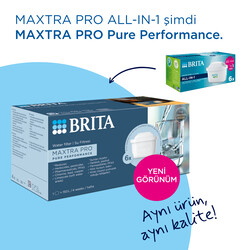 BRITA MAXTRA PRO Pure Performance Yedek Su Arıtma Filtresi, 5'li - Thumbnail