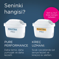 BRITA MAXTRA PRO Kireç Uzmanı Yedek Su Arıtma Filtresi, 12'li - Thumbnail