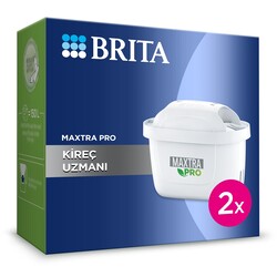  - BRITA MAXTRA PRO Kireç Uzmanı Yedek Su Arıtma Filtresi, 2’li
