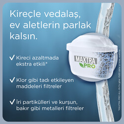 BRITA MAXTRA PRO Kireç Uzmanı Yedek Su Arıtma Filtresi, 6'lı - Thumbnail
