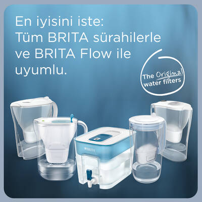 BRITA MAXTRA PRO Kireç Uzmanı Yedek Su Arıtma Filtresi, 6'lı