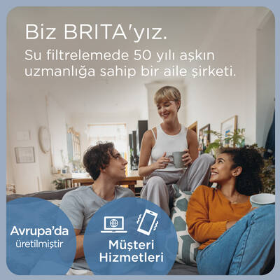 BRITA MAXTRA PRO Kireç Uzmanı Yedek Su Arıtma Filtresi, 6'lı